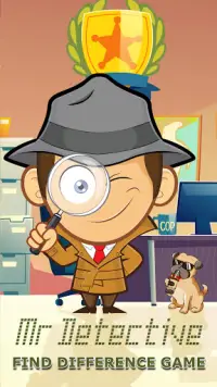 Mr Detective - Find Difference Game Screen Shot 0