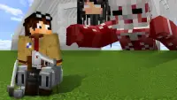 Aot Mod for Mcpe – titans mod Screen Shot 0