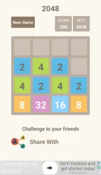 2048 logically puzzle Screen Shot 0