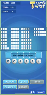 Text Twist 2021 - Puzzle Word Game Grátis Screen Shot 1