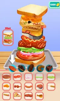 Delicious Silly Sandwich Master! Screen Shot 1