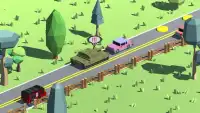 Blocky Car Road Challenge Screen Shot 5