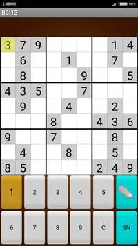 Sudoku Fun 2017 Screen Shot 2