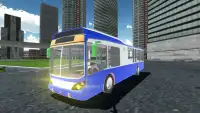 都市公共バス輸送機 - 輸送シミュレーター Screen Shot 5