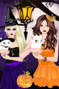 Halloween  dress up game Screen Shot 2
