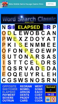 Word Search Classic Screen Shot 1