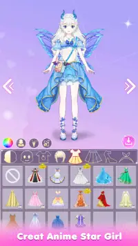 Sweet Doll Anime Dress Up Game Screen Shot 1