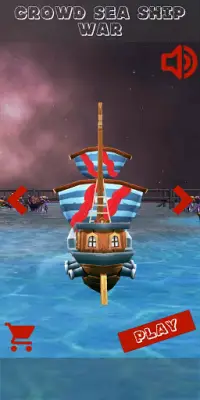 Crowd Sea Ship War Screen Shot 0