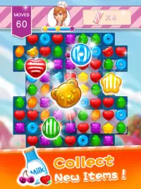 Candy Girl Saga - Free Crush 3 Game Screen Shot 9