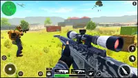 Gun Strike War: schiet spellen schieten games Screen Shot 2