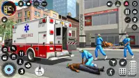 Ambulance Rescue Doctor Games Screen Shot 0