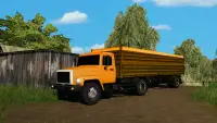 Russian truck driving sim game Screen Shot 2