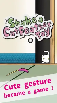 Shake a Cat Feather Toy -Kitty Free Game- Screen Shot 0