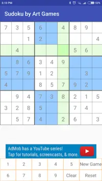 Sudoku by Art Games Screen Shot 2