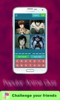 Quiz Anime & Manga Challenge - Free Game Trivia Screen Shot 3