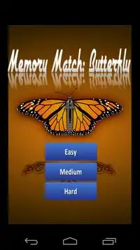 Memory Match: Butterfly Screen Shot 0