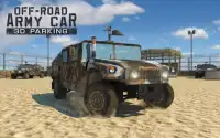 Off-road Army Car 3D Parking Screen Shot 0