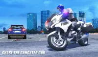 amazing police spider -rundown city bike chase Screen Shot 5