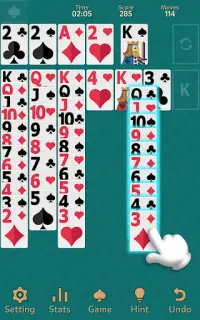 Klondike Solitaire: Kingdom Screen Shot 1