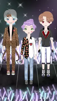 Luboi: Fashion Charming Cool Guy Dress up Screen Shot 1