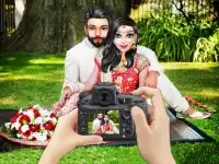 indian girl photoshoot makeover - pernikahan india Screen Shot 2