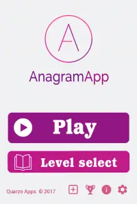 AnagramApp. Word anagrams Screen Shot 1