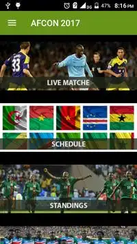 7 Score - AFCON 2017 Live Screen Shot 0