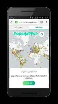 Go Map for Pokemo Go Screen Shot 1