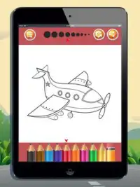 Vehicles Coloring Book for boy Screen Shot 8