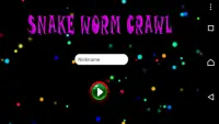 Snake worm crawl supers Screen Shot 0
