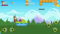 Super Monkey Rush World Runner Mobil Platform Game Screen Shot 2