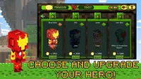 Iron Craft MOD Super Hero: бег Screen Shot 1