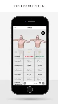 BMI 3D - Body Mass Index und Körperfett in 3D Screen Shot 3