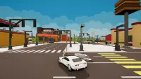 Fantasy Car Driving Simulator: 3D Cartoon World Screen Shot 1