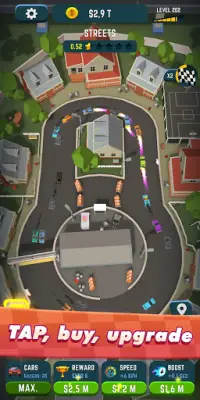 Idle Race Rider — Car tycoon simulator Screen Shot 1