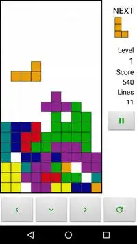 Brick Tetris Puzzle Screen Shot 0