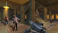 zombie hunter 3d: zombie apocalypse zombie jeu Screen Shot 1