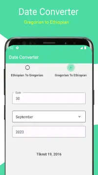 Ethiopian Calendar Screen Shot 14
