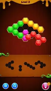 Hexagon game 2019 Puzzle Block Screen Shot 2