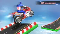 Superhero Bike Games Stunts Screen Shot 1