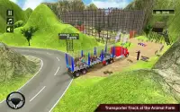 dierentuin dier transporter vrachtauto 3d spel Screen Shot 2