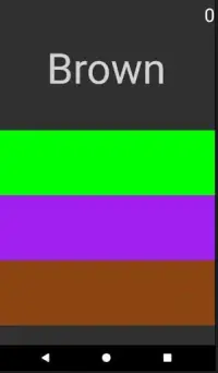 Colores del juego del cerebro Screen Shot 5