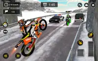 Snow Mountain Bike Racing - Course de motocross Screen Shot 6