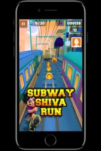 Subway Shiva Run Screen Shot 1