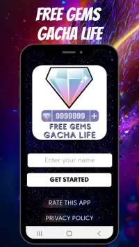 Free Gems Gacha Life Screen Shot 0