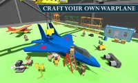 Warplane Craft: Air Jet Fighter Sim Naval Ships 3D Screen Shot 3