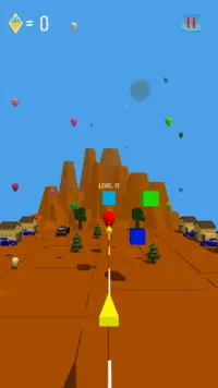Czerwony balonik 3D | Bubble Shooter 3D Screen Shot 3