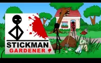 Stickman Kill Gardener Screen Shot 0