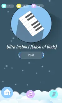 กระเบื้องเปียโน Ultra Instinct Screen Shot 0