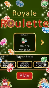 Royal Roulette Wheel Screen Shot 4